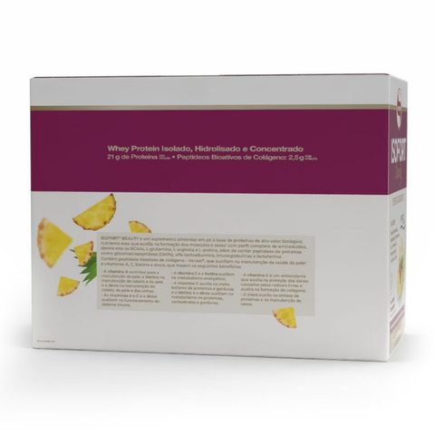 Whey Protein Isofort Beauty Sachet Vitafor 15x25g - Pineapple with ginger