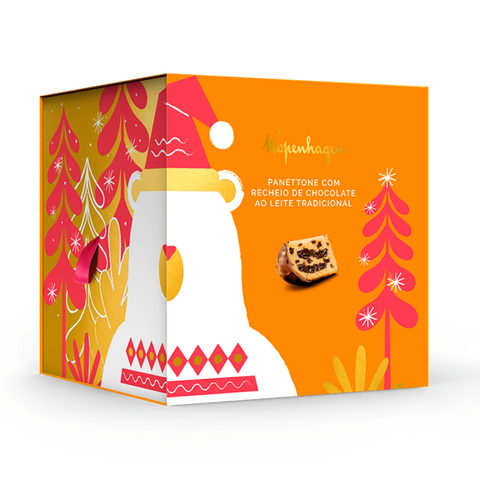 Panettone Kopenhagen Trufado Chocolate 630G