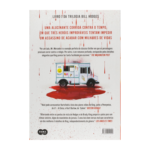 Livro Trilogia Bill Hodges Vol 1-  Mrs. Mercedes - Stephen King - Capa Comum