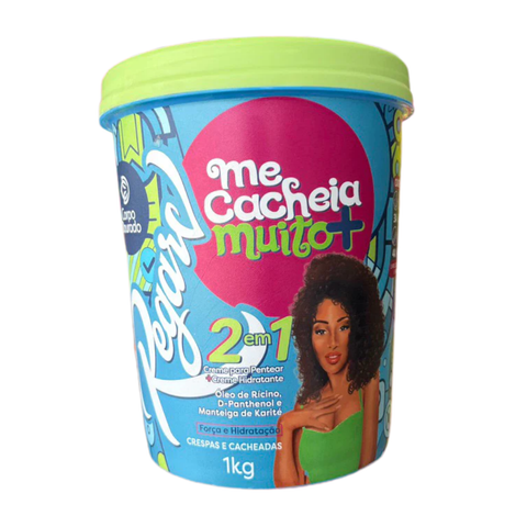 2-in-1 Styling and Moisturizing Cream for Curly Hair + Golden Body 1kg