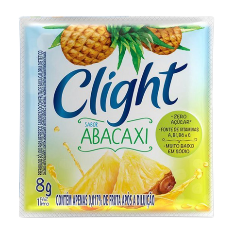 Refresco Em Pó Clight Abacaxi 15x8g