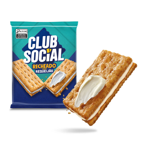 Club Social Wafer Biscuit with Cream Cheese Filling 106g