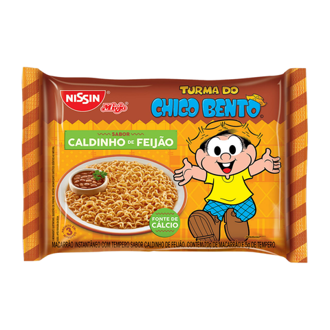 KIT 3 MIOJO CALDINHO DE FEIJÃO TURMA DA MÔNICA 85G