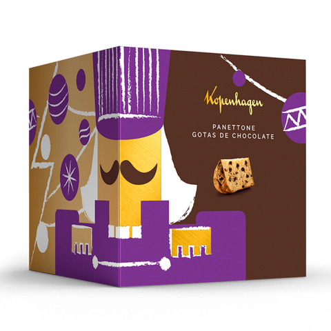Panettone Kopenhagen Gotas De Chocolate 550g