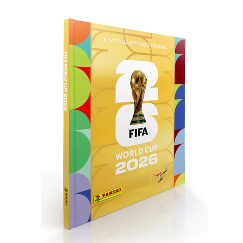 Álbum de Figurinhas - Copa Do Mundo 2026 - Capa Dura Dourado