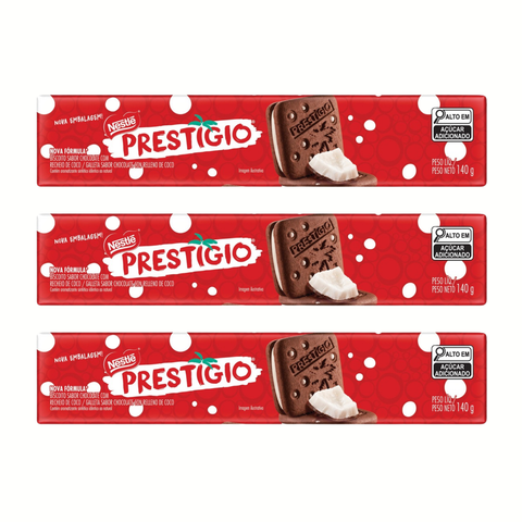 NESTLÉ® Prestigio Filled Cookies 3x140g