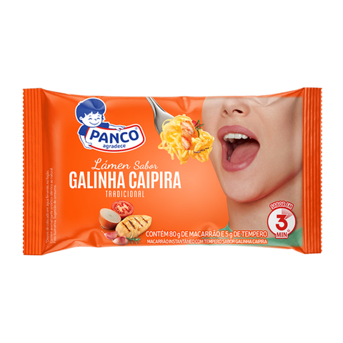 3-PACK PANCO FREE-RANGE CHICKEN INSTANT NOODLES 85G