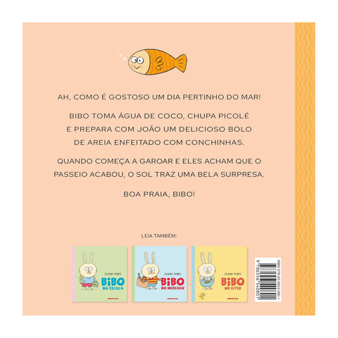 Book - Bibo at the Beach - Silvana Rando - Hardcover - PT-BR