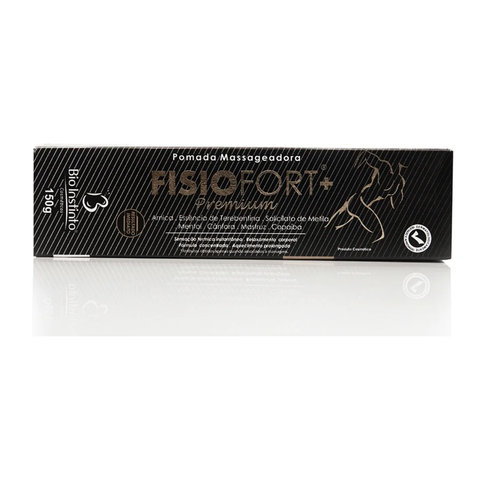 Pomada Massageadora Premium Preta Fisiofort  150g