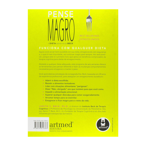 Livro - Pense Magro: A Dieta Definitiva de Beck - Judith Beck - Capa Comum - PT-BR