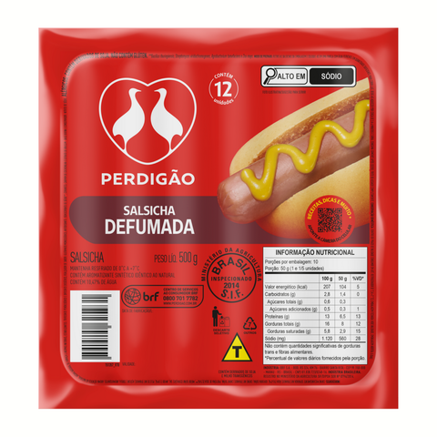 Salsicha Defumada - Perdigão 500g