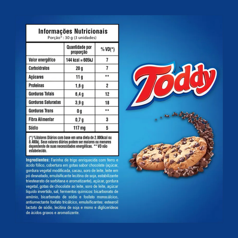 Cookies Toddy Original 133g