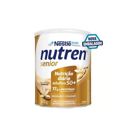Nestlé Nutren Senior Vanilla Flavored Powder Supplement, 370g