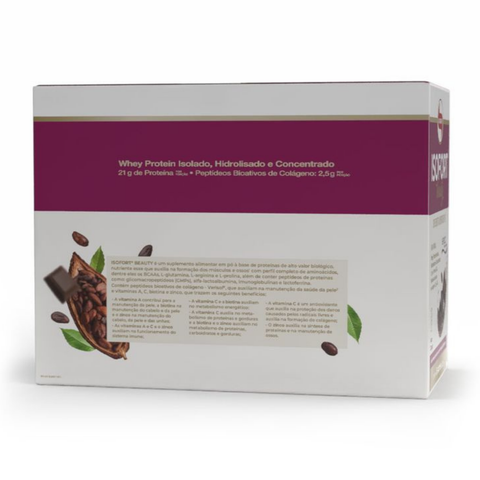 Whey Protein Isofort Beauty Sachet Vitafor 15x25g - Cocoa