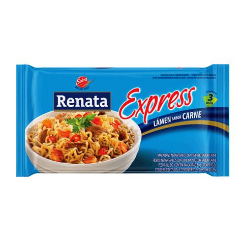 KIT 3 RENATA BEEF NOODLES 85G