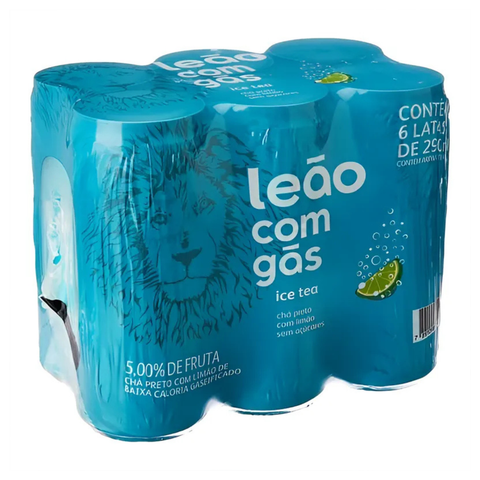 Matte Leão Sparkling Zero Lemon Iced Tea Can 6x290ml