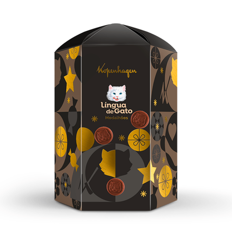 Chocolate Kopenhagen Medalhão Língua de Gato 149G