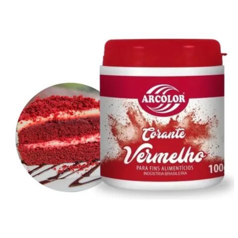Red Powder Food Coloring 100g Exclusive Selection Arcolor