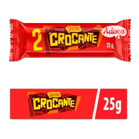 Chocolate Crocante GAROTO® Caixa 30x25g