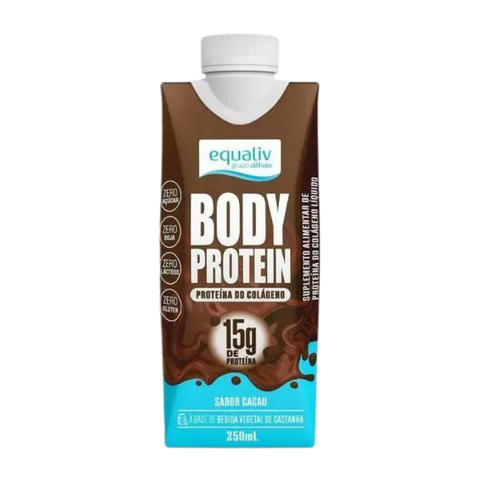 Bebida Body Protein Cacau Equaliv 6x250ml