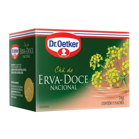 Herbal Tea - 15 Tea Bags - Dr. Oetker - Flavors