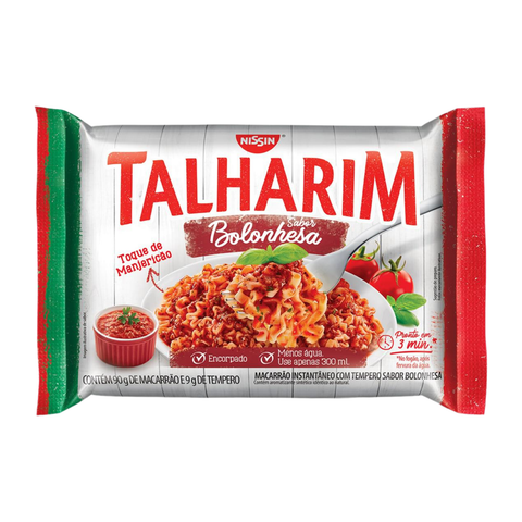 KIT 3 MIOJO TALHARIM BOLONHESA 90G