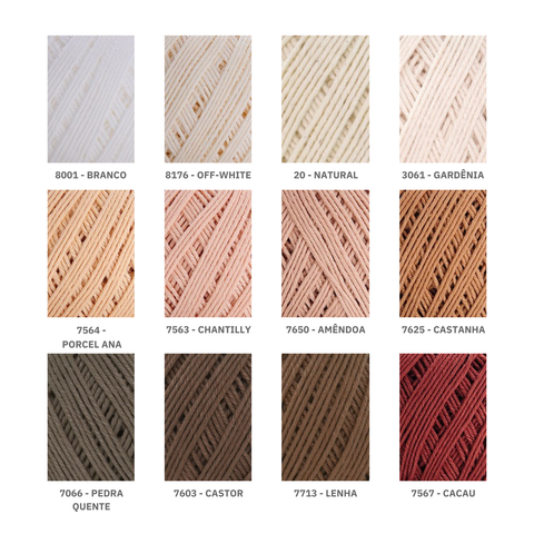 Amigurumi Circulo Yarns 254m - Unit - Colors