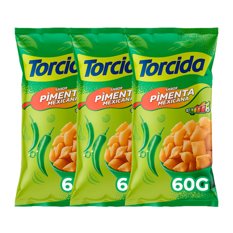 TORCIDA® Mexican Pepper Flavored Snack 3x60g.