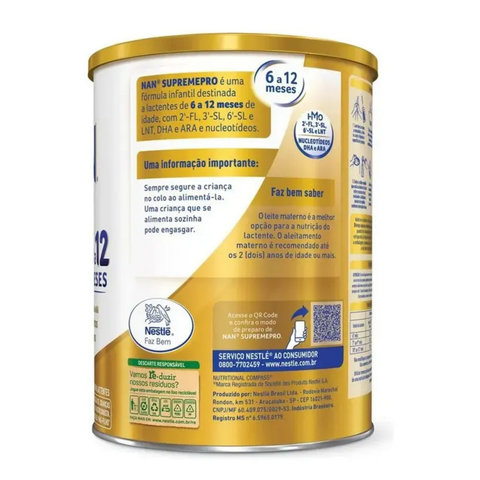 Nestlé Nan Supreme Pro Infant Formula 6 to 12 Months 800g