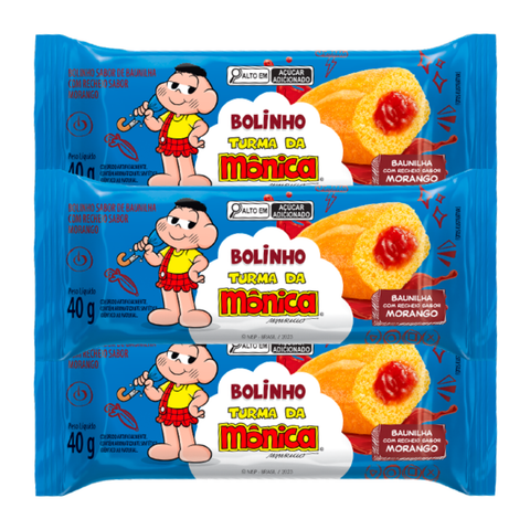 Monica's Gang Vanilla Cake 40g Box of 20