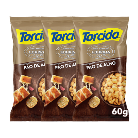 TORCIDA® Garlic Bread Snack 3x60g.