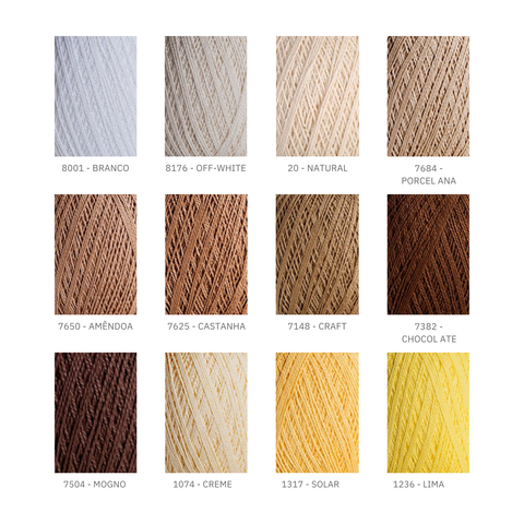 Anne Círculo Yarns 500m - Unit - Colors