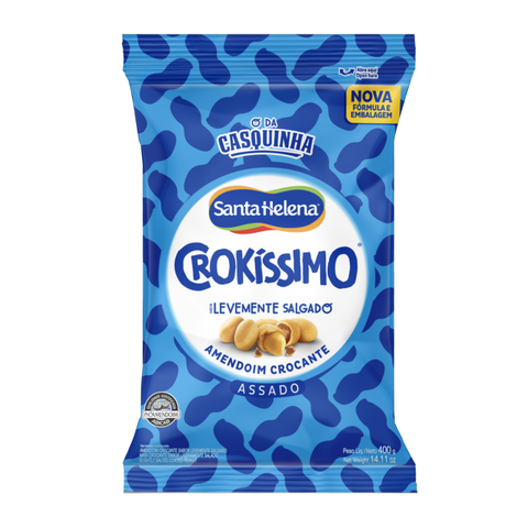 Crokissimo Peanuts - Lightly Salted - Santa Helena
