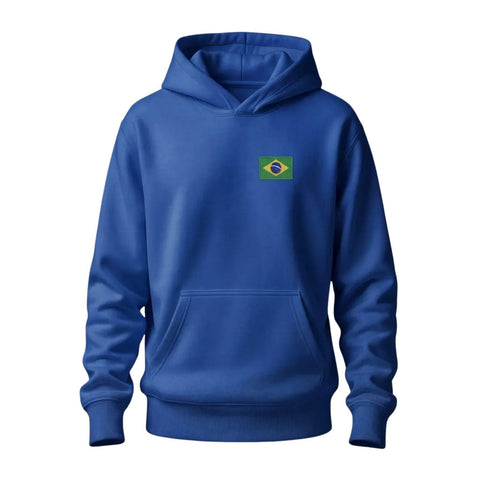 Moletom Canguru Brasil Copa Unissex Blusa De Frio Flanelado