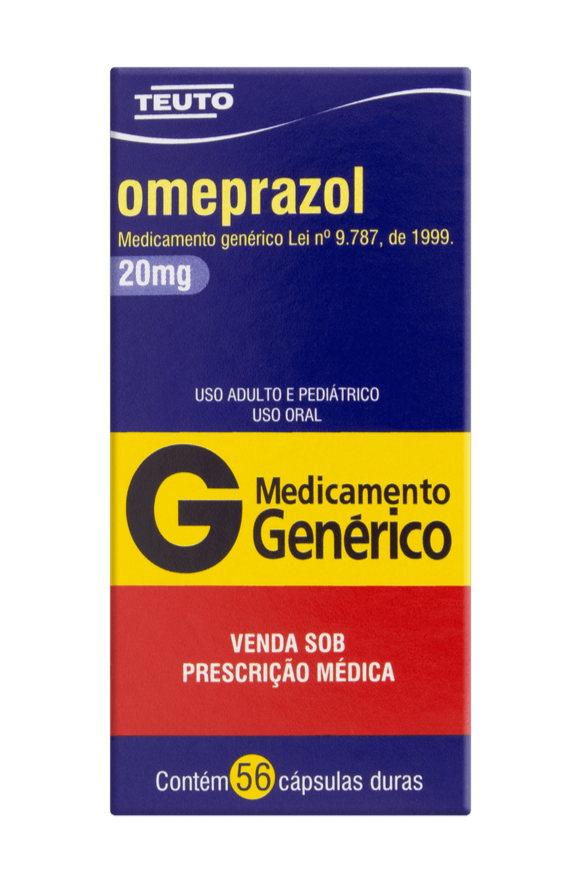 OMEPRAZOL 20MG 56 CAPS - TEU(G)