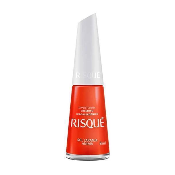 Esmalte Sol Laranja Anima Risque 8ml - MEUBRASILONLINE