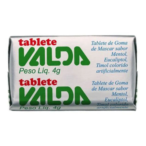 Tablete Valda Goma de Mascar 4g — Unidade