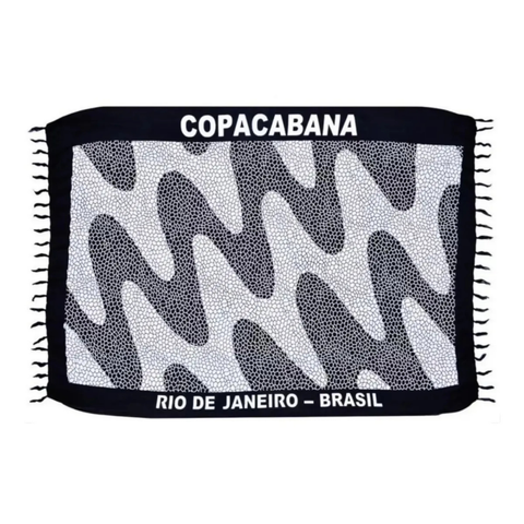 Pareo de playa Copacabana Paseo Marítimo.
