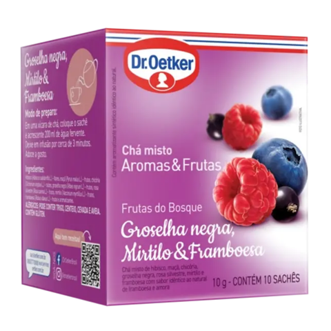 Chá Aromas&Frutas Dr Oetker - Sabores