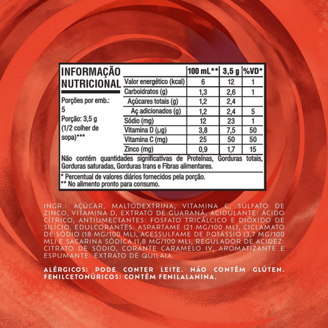 Refresco Em Po Tang Guaraná - Display 18x18g