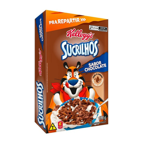 Kellogg's Chocolate Cornflakes Cereal 690g