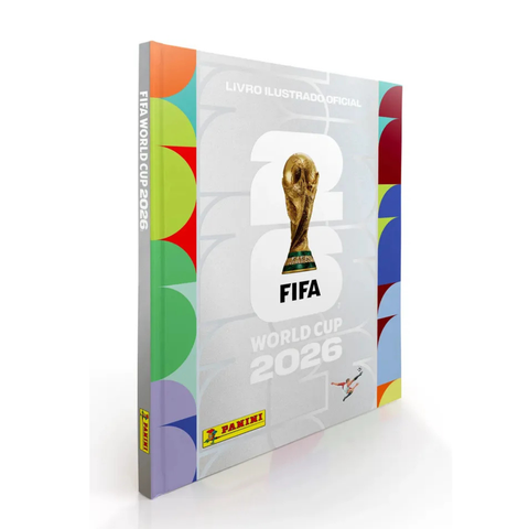 Álbum de Figurinhas - Copa Do Mundo 2026 - Capa Dura Prata