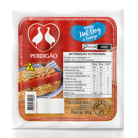 Salsicha de Frango - Perdigão 500g