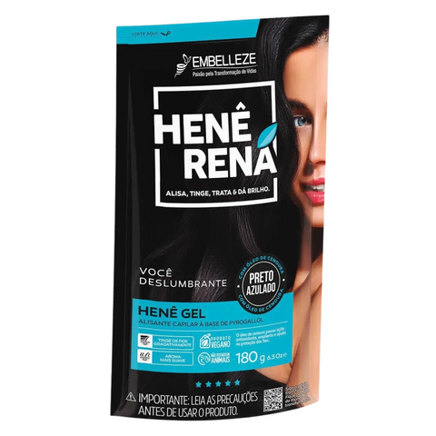 Henê Rená - Alisa, Tinge e Trata- Embelleze 180g