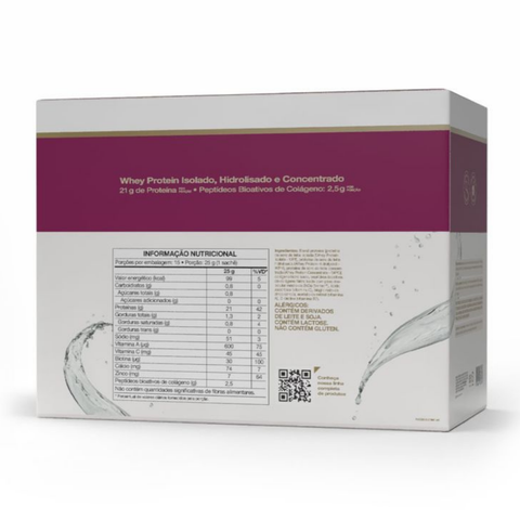 Whey Protein Isofort Beauty Sachet Vitafor 15x25g - Unflavored