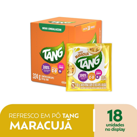 Tang Passion Fruit Powdered Drink - Display 18x18g