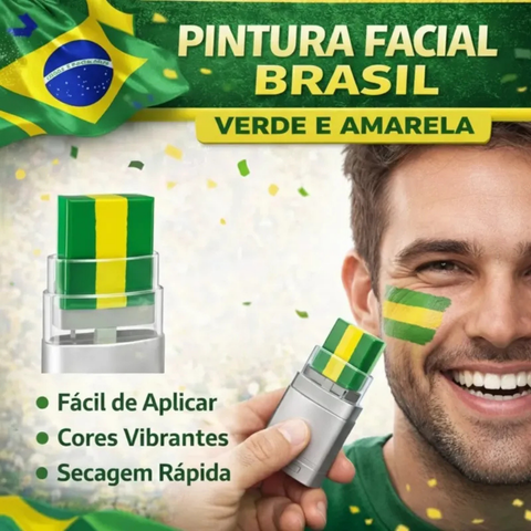 Brazil Fan Accessories Kit Complete World Cup Games