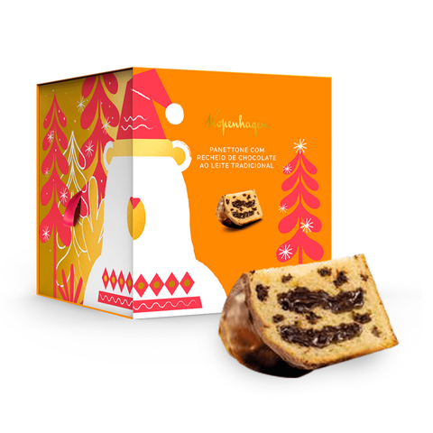 Panettone Kopenhagen Trufado Chocolate 630G