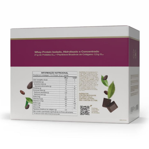Whey Protein Isofort Beauty Sachet Vitafor 15x25g - Cocoa