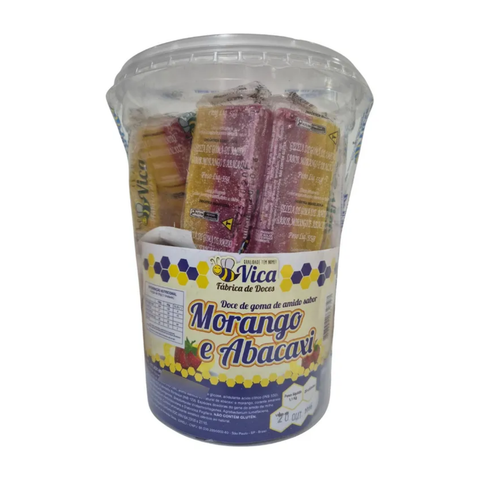 Traditional Water Jelly 55g with 20 Units - Vica Doces
